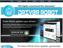 Tablet Screenshot of driverrobot.com